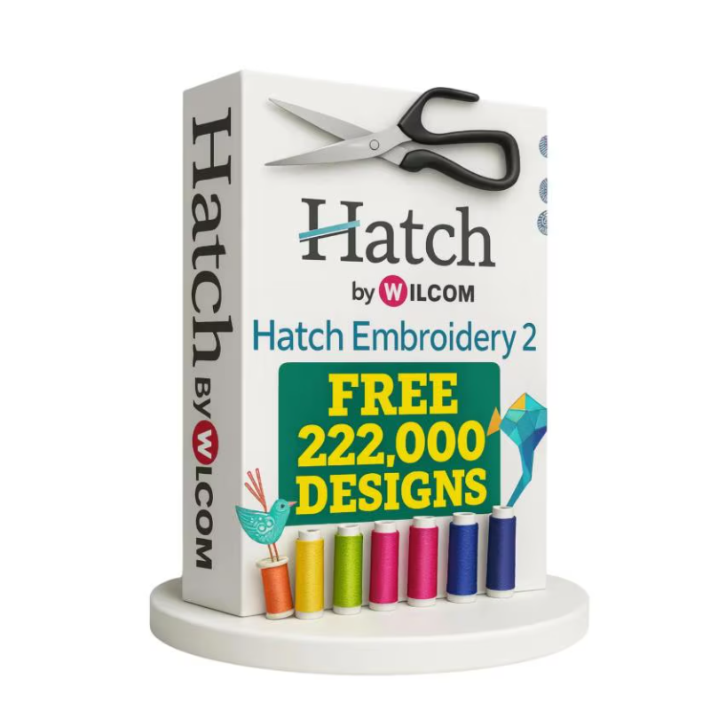 Hatch 2 Embroidery Software.
