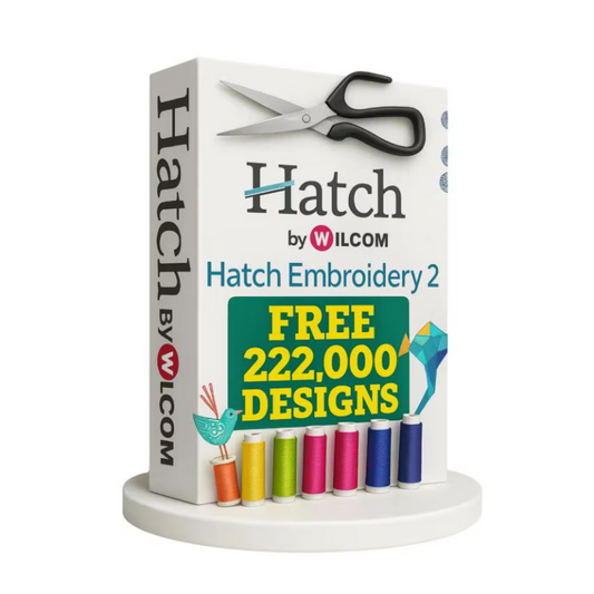 Hatch 2 Embroidery Software.